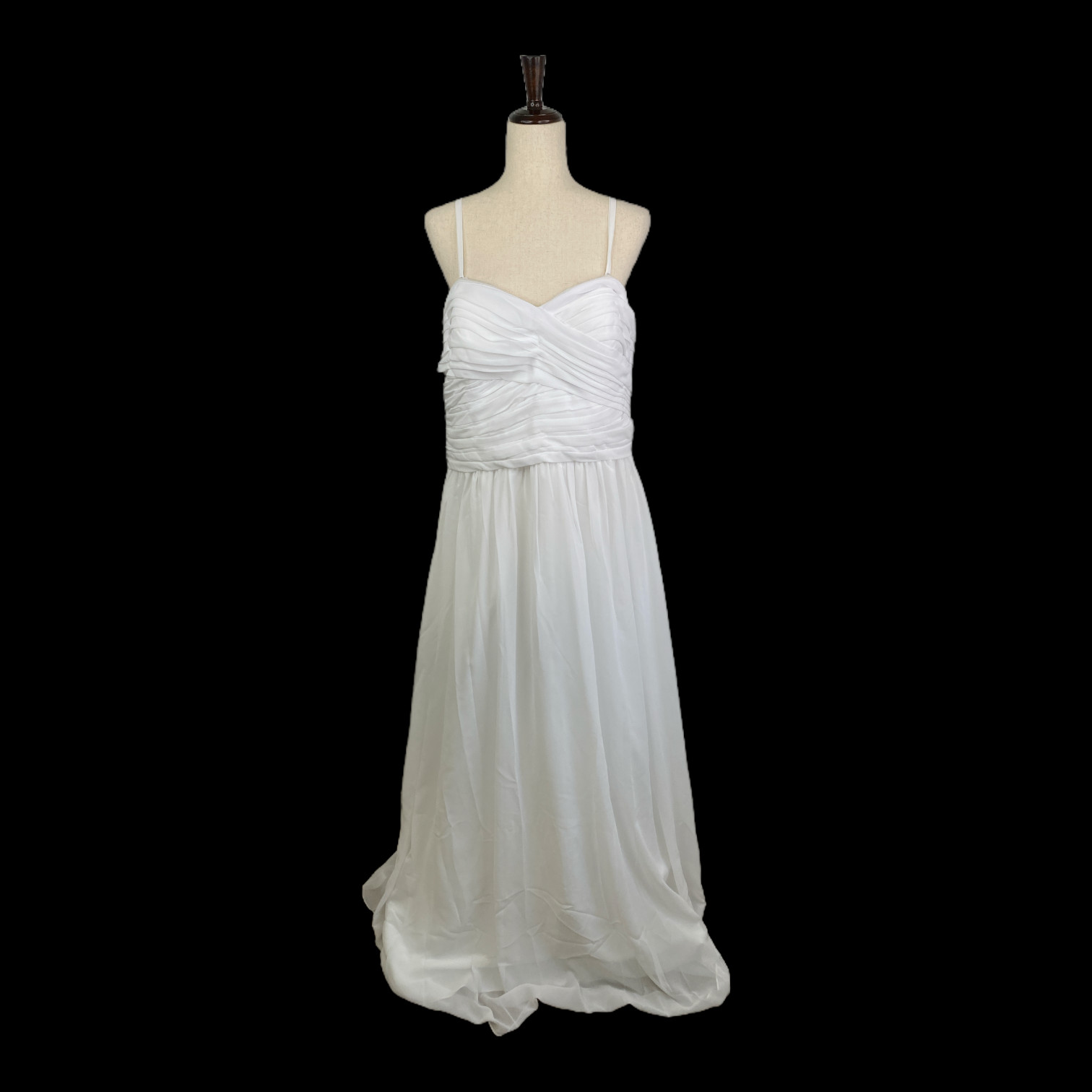 Da Vinci Women’s White Strapless Sweetheart Ball Gown Formal Dress Size 22W
