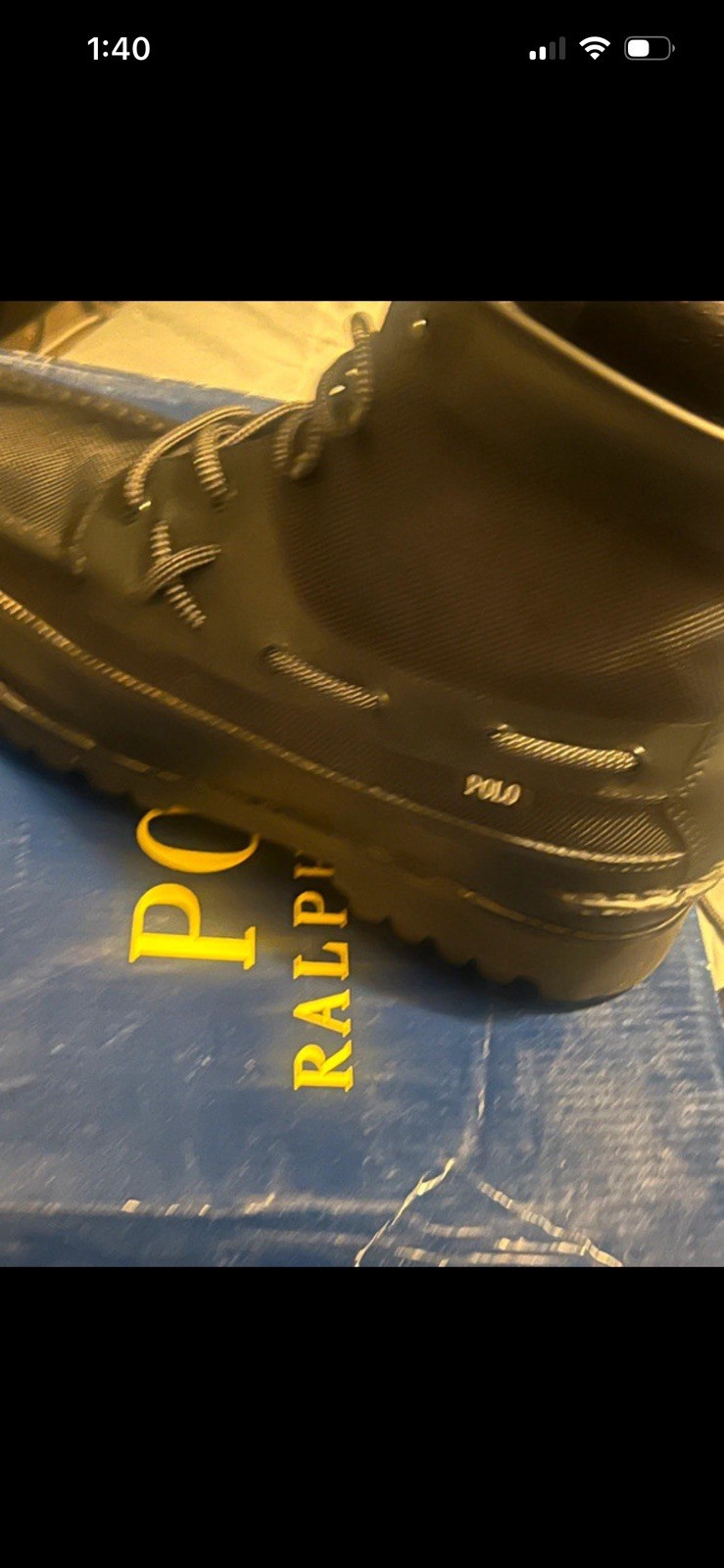 Polo Ralph Lauren Ranger Mid Boots Size 11 (fit like 10.5) Retail $159 Plus Tax