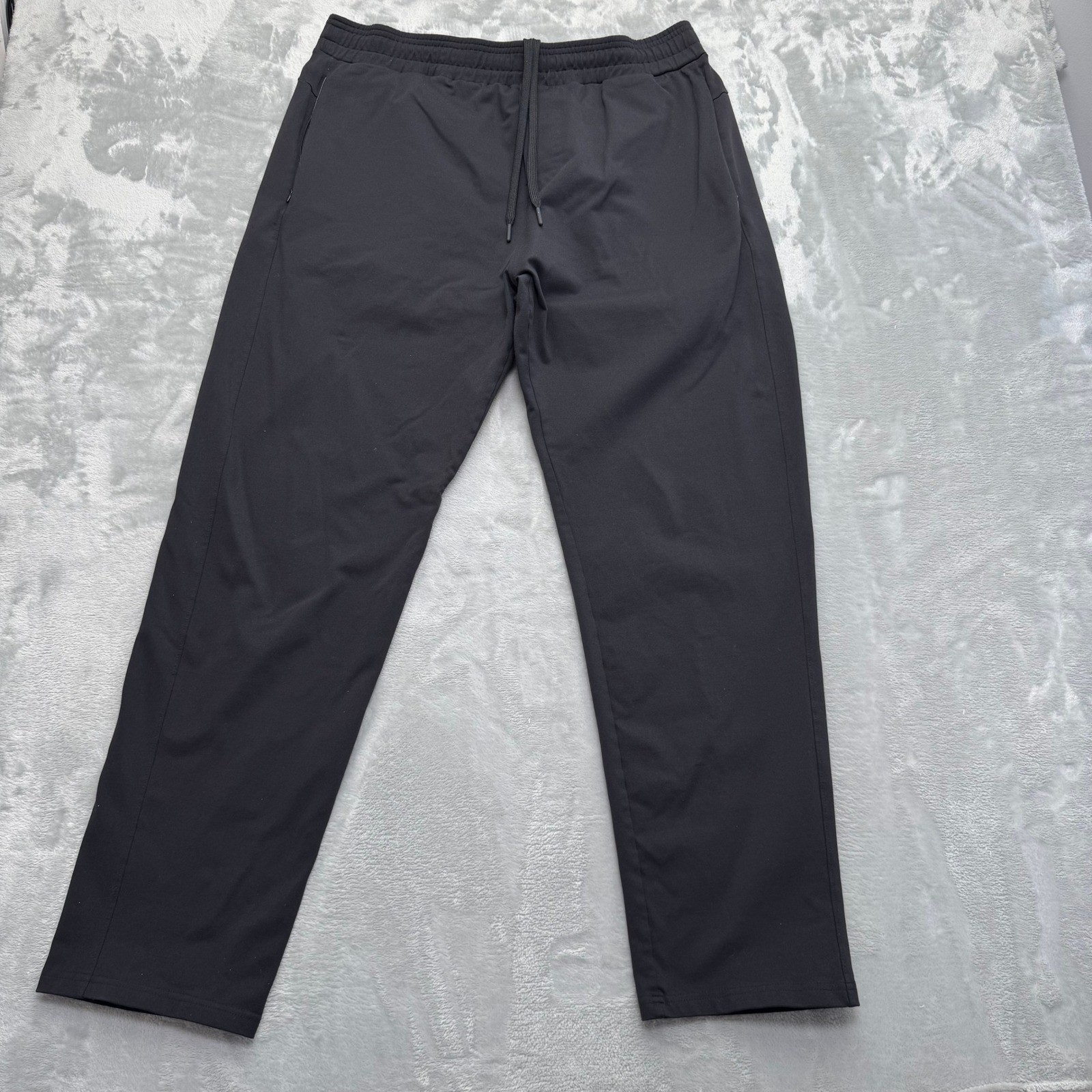 Public Rec All Day Every Day Pant Men 38/32 Black Jogger Tapered Athletic Active