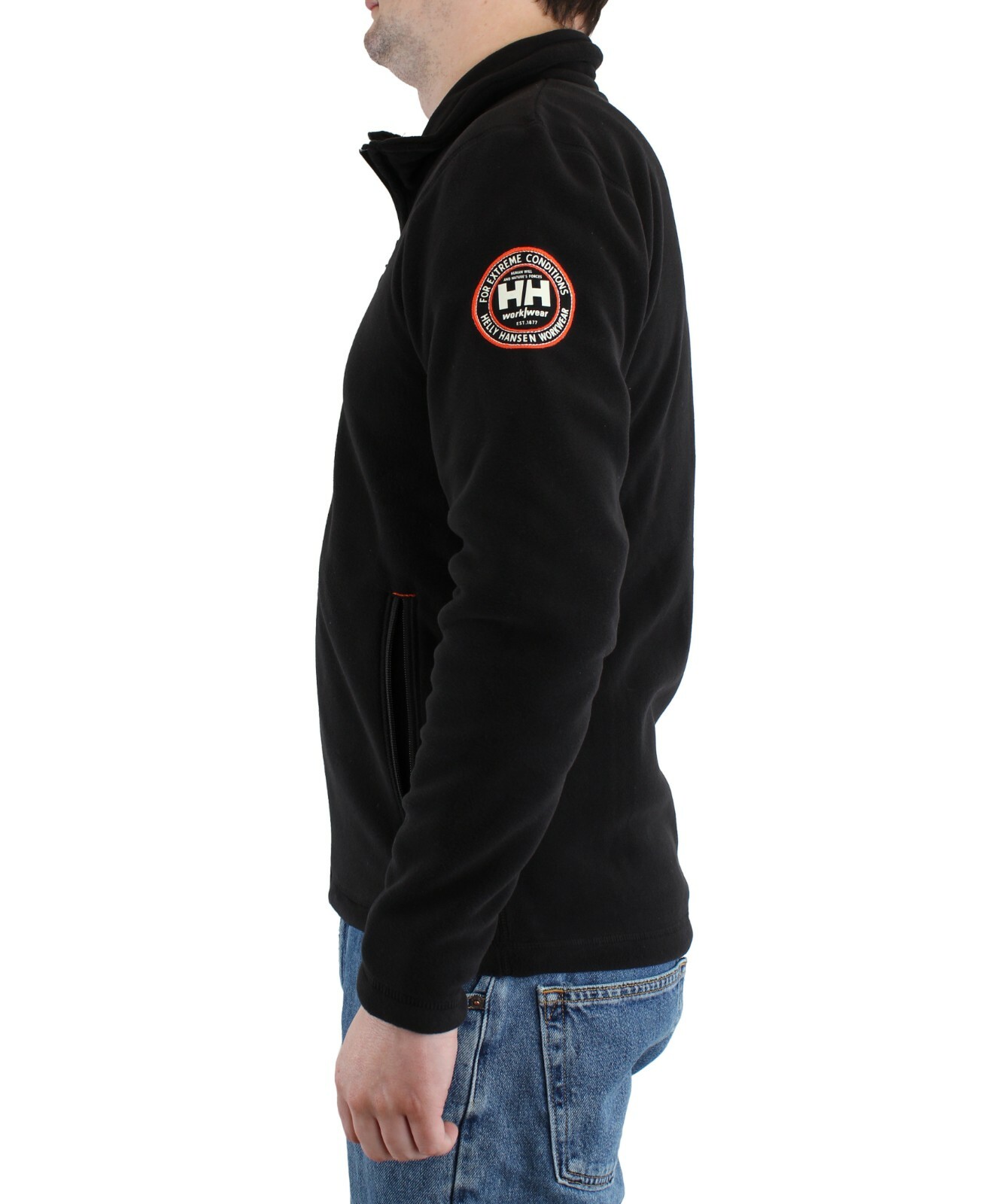 Helly Hansen Jacket Langley Full-Zip Polartec Fleece Workwear Coat
