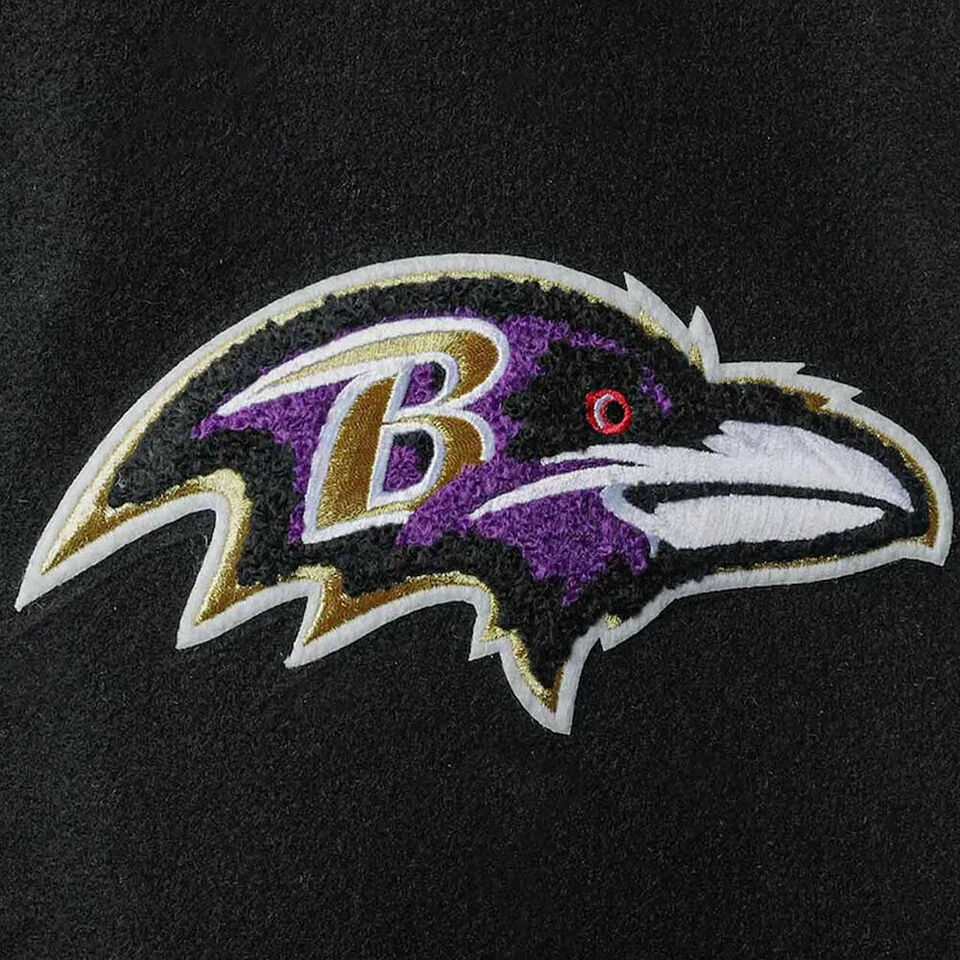 Mens Baltimore Ravens Varsity Jacket