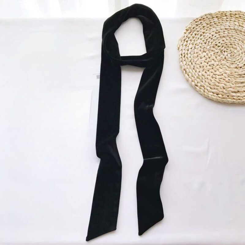 Lady Velvet Waist Belt Sash Strap Dress Coat Waistband Classic Hair Tie Ribbon