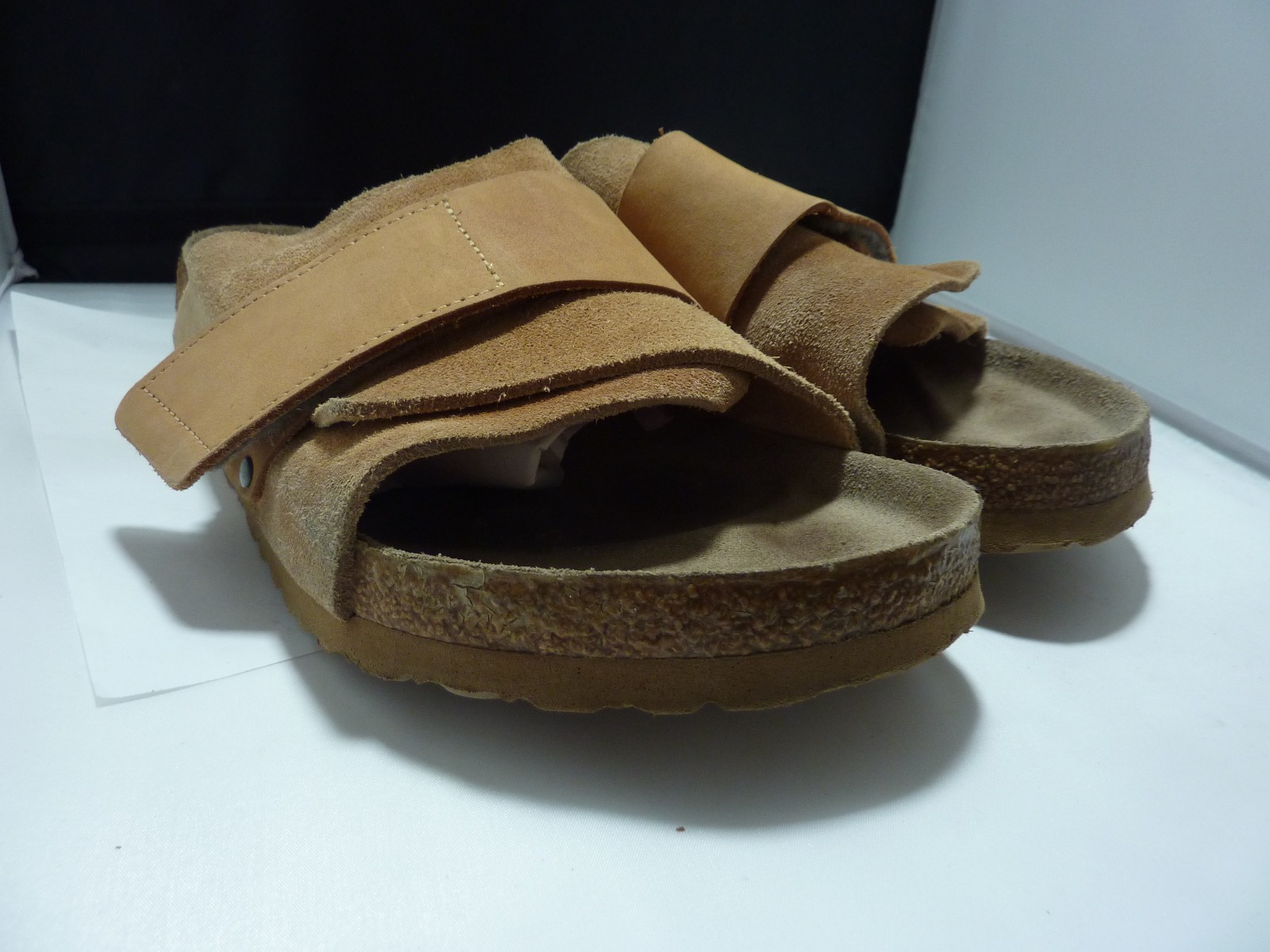 Birkenstock Kyoto Sandals Mens 43 US 10 WHEAT Slide On Made in Germany
