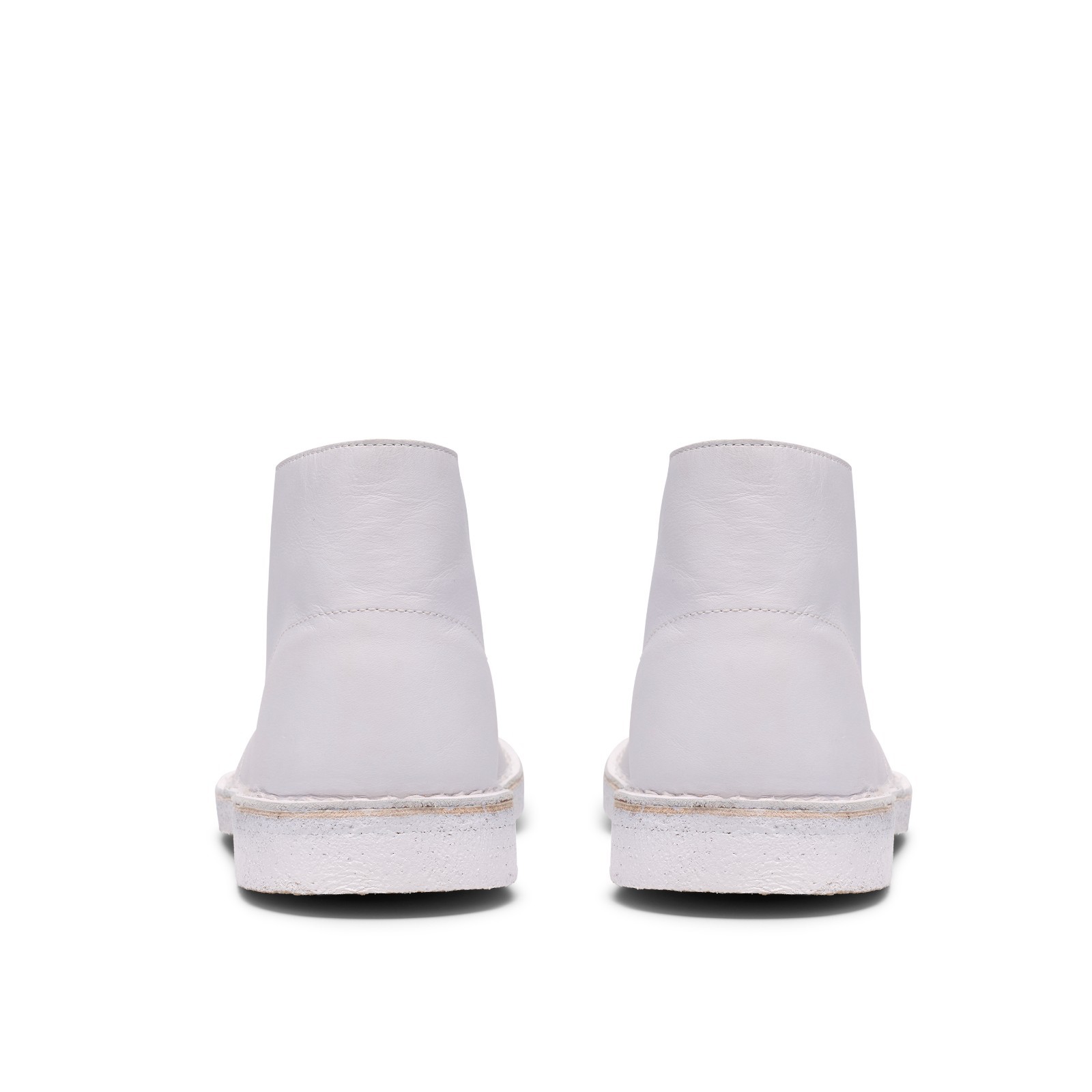 Clarks Originals Men’s Desert Boot White Leather 26187609
