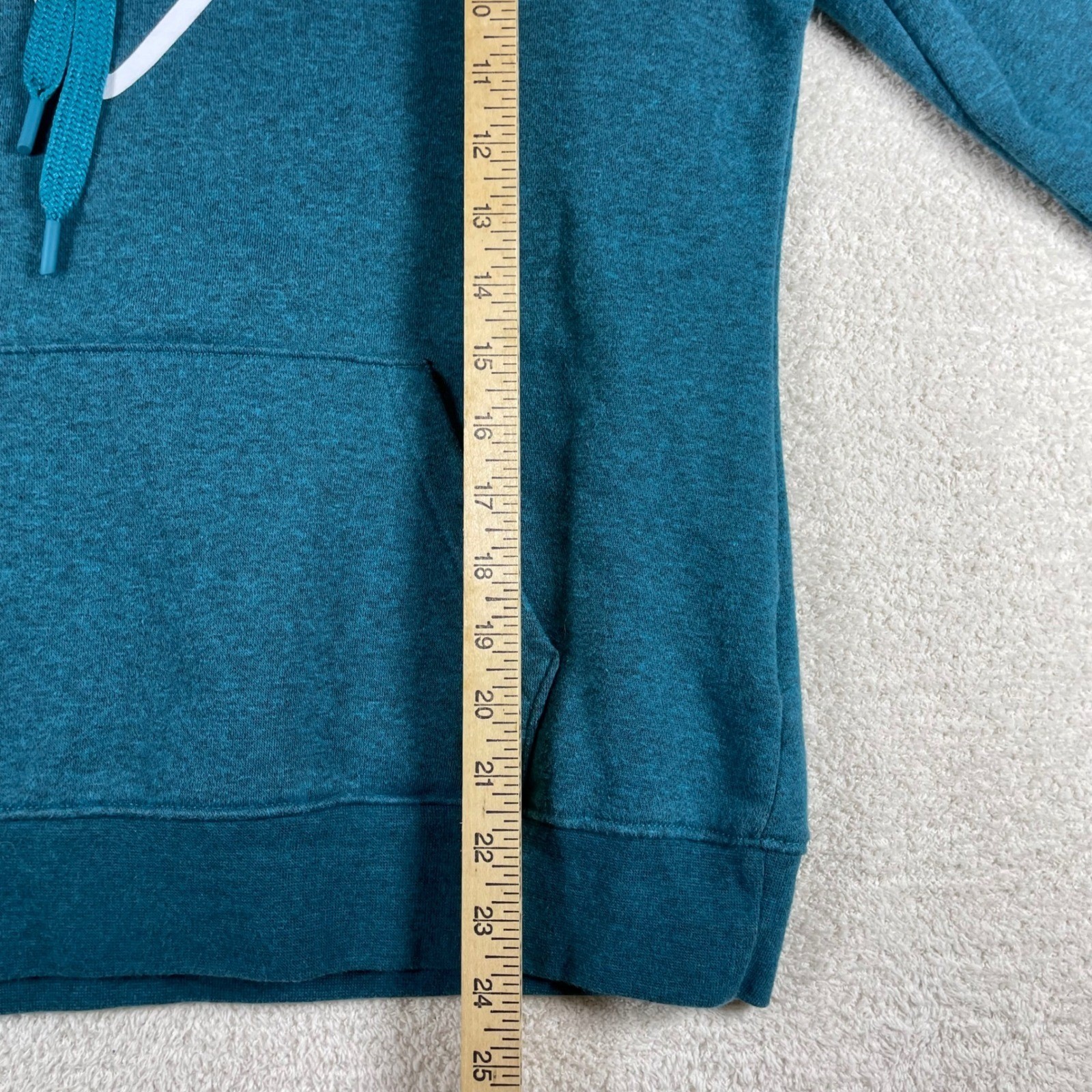 fox racing womens hoodie boundary pullover heather maui blue M motocross gncc