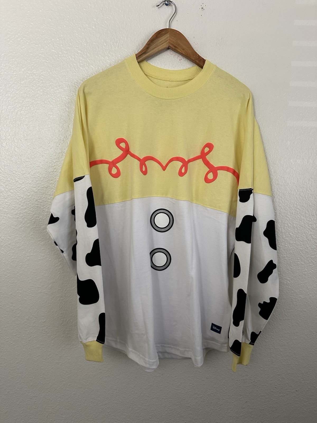 Disney Toy Story Jessie Spirit Jersey 30th Anniversary Disneyland Unisex Size XL