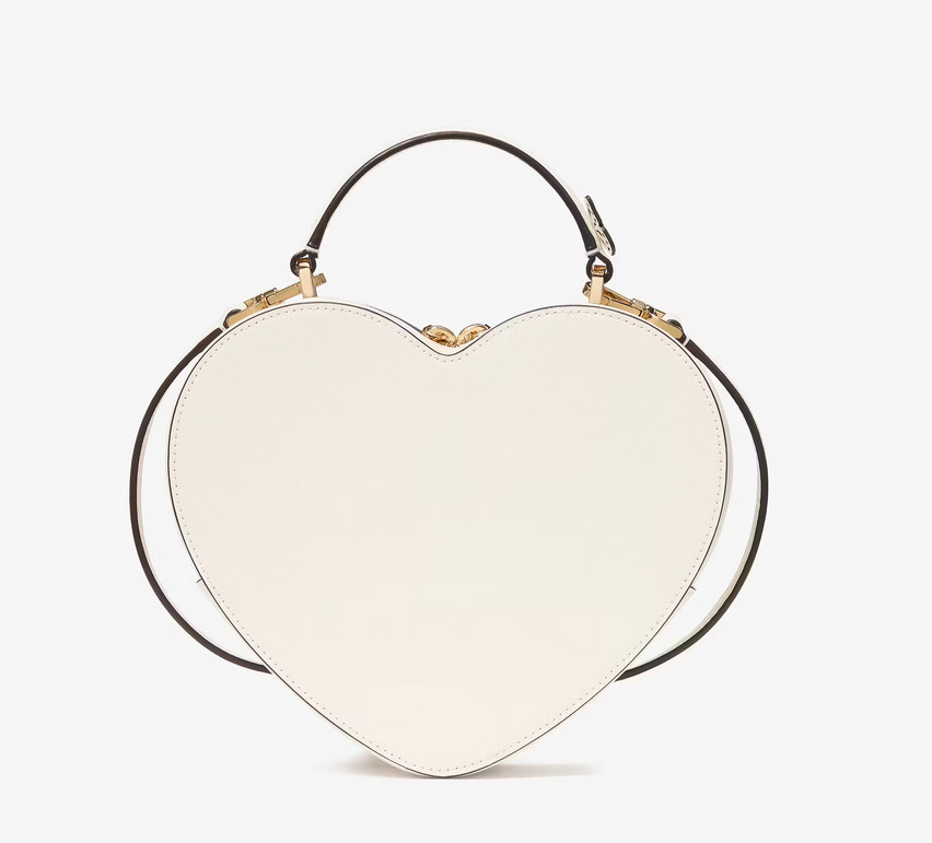 Kate Spade Love Shack Perforated Heart Crossbody Butterfly Purse Meringue Floral