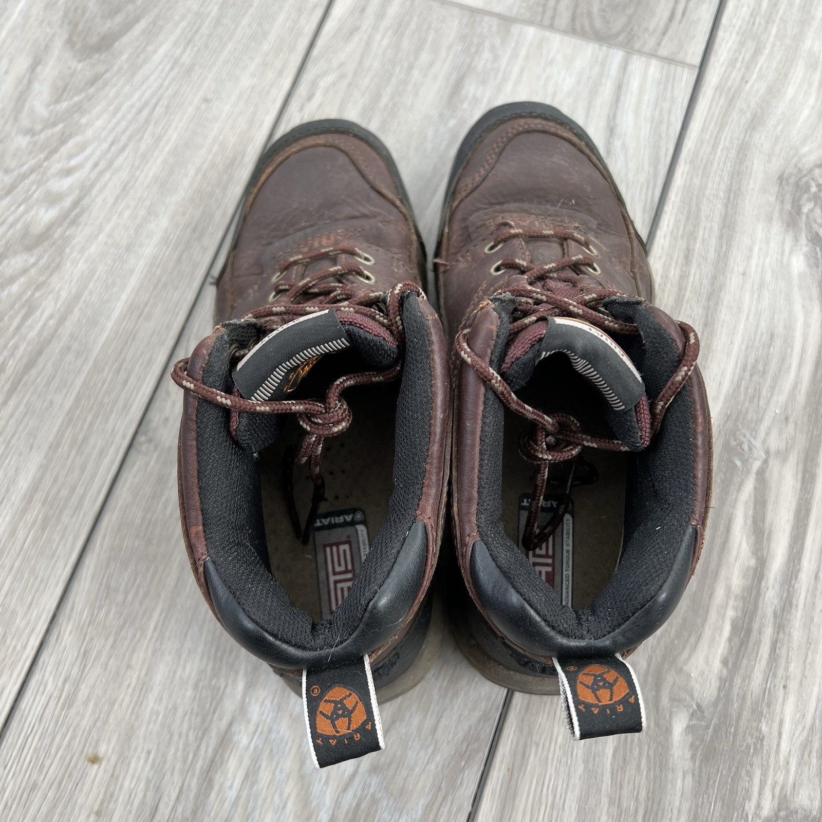 Ariat ATS Women’s Terrain Hiking Brown/Cordovan Boots Sz 7B
