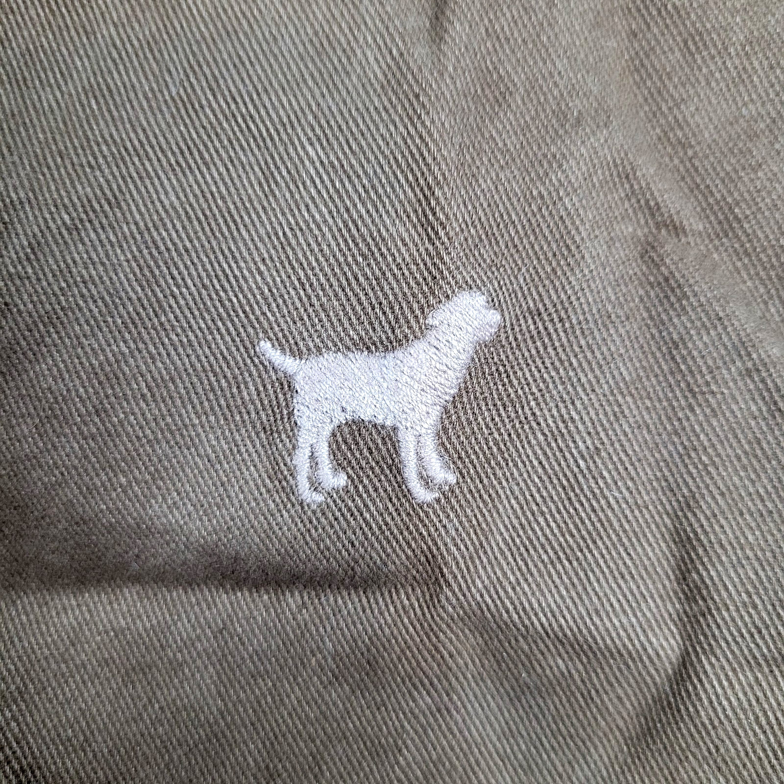 G.H. Bass Mens Brown Embroidered All Over Dog Print 9″ Inseam Shorts Size 36