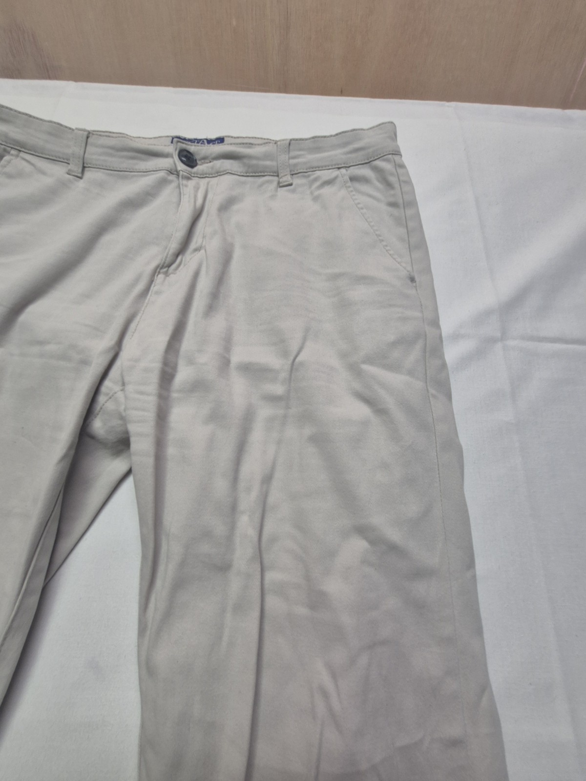 Westace Mens Chinos Trousers Beige Colour Straight W34/L32