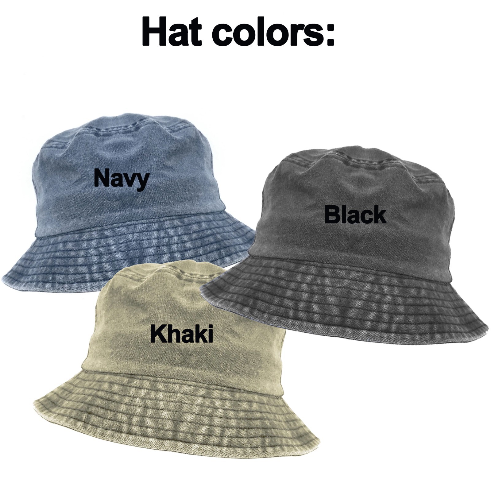 Dollar sign $ embroidered bucket hat, custom bucket hat