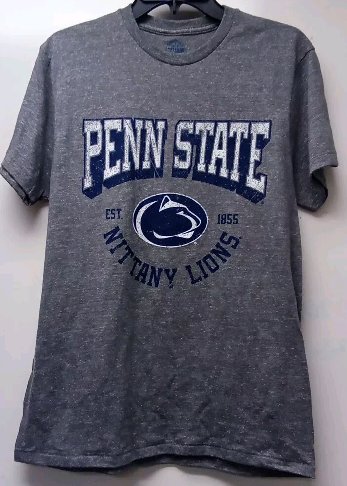 Penn State Nittany Lions Men’s T- Shirt Rivalry Threads 91 Size Large Gray