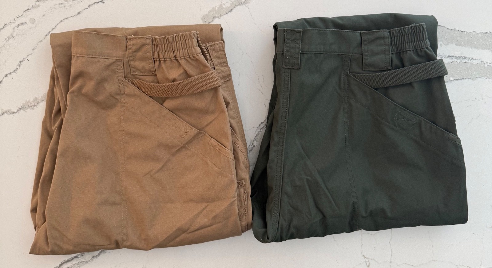 2 Pair! 5.11® Men’s Taclite® Pro Ripstop Cargo Pants: Coyote & TDU Green: 42×30