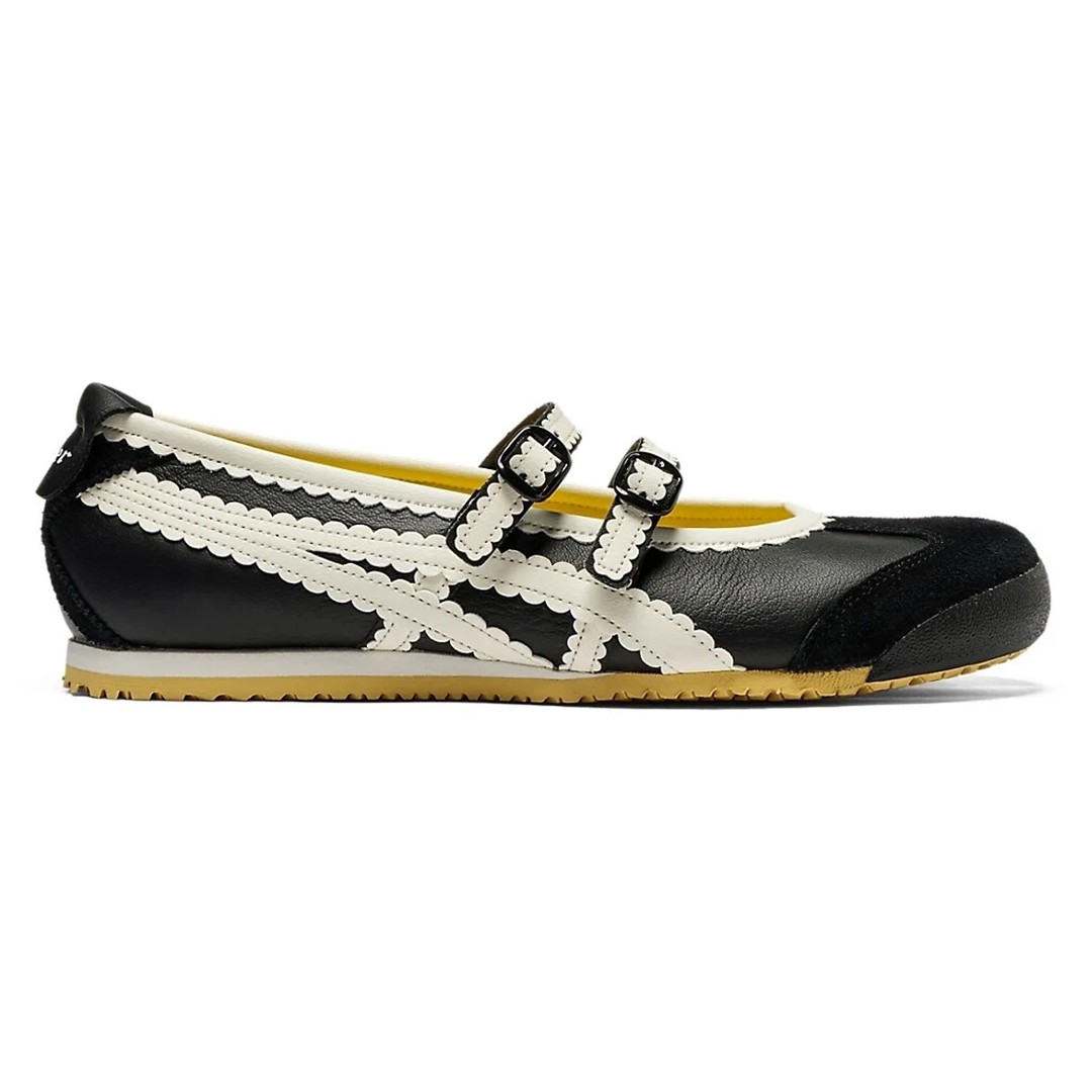2025 Patou x Onitsuka Tiger Mexico 66 Tgrs Mary Jane Ballet Flats 118A2678-001