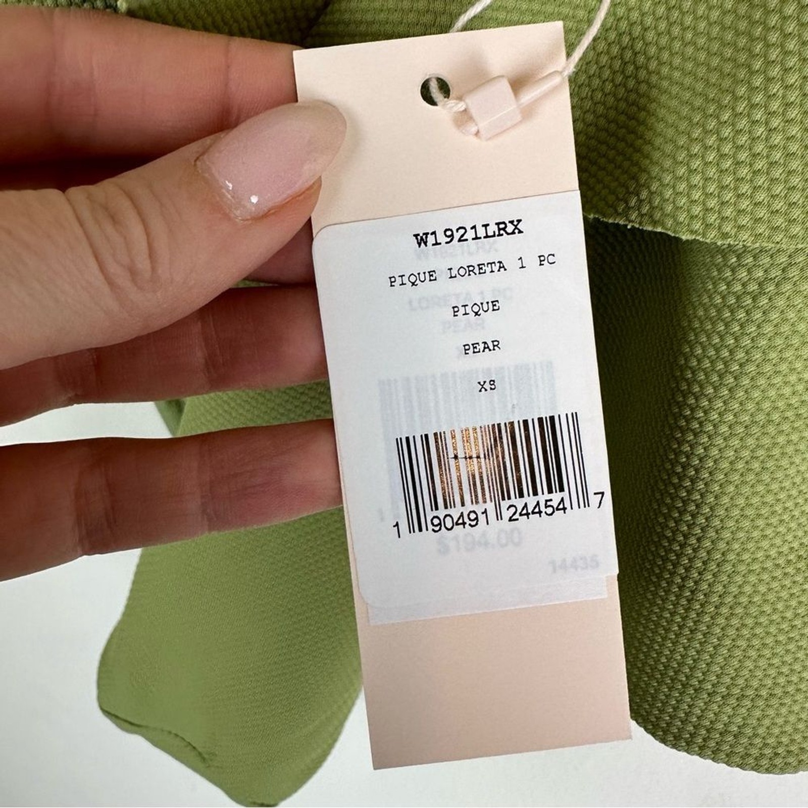 NWT Eberjey Loreta Textured One-Piece