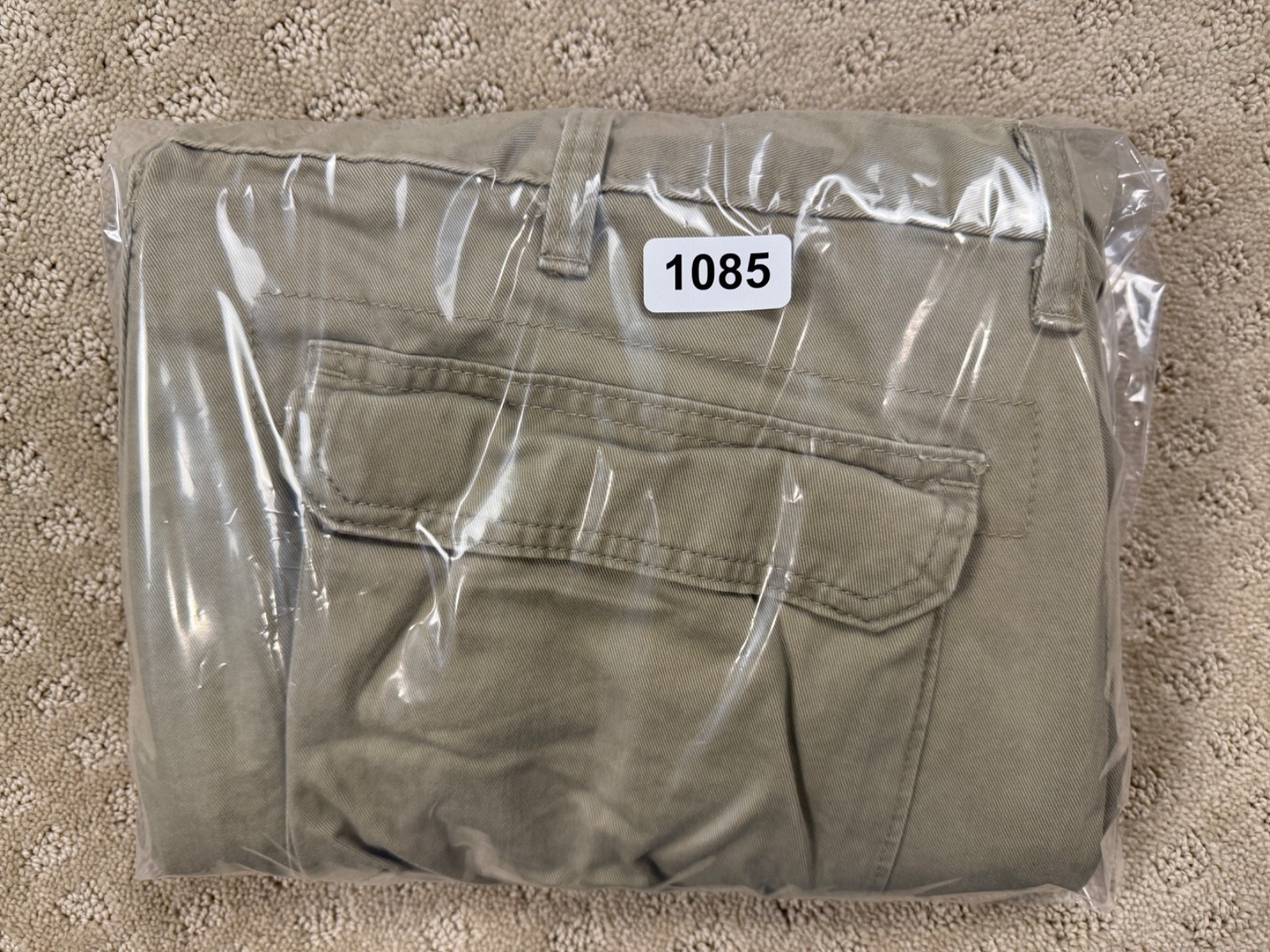 Men’s Wrangler Khaki Cargo Jeans 38×30 #1085