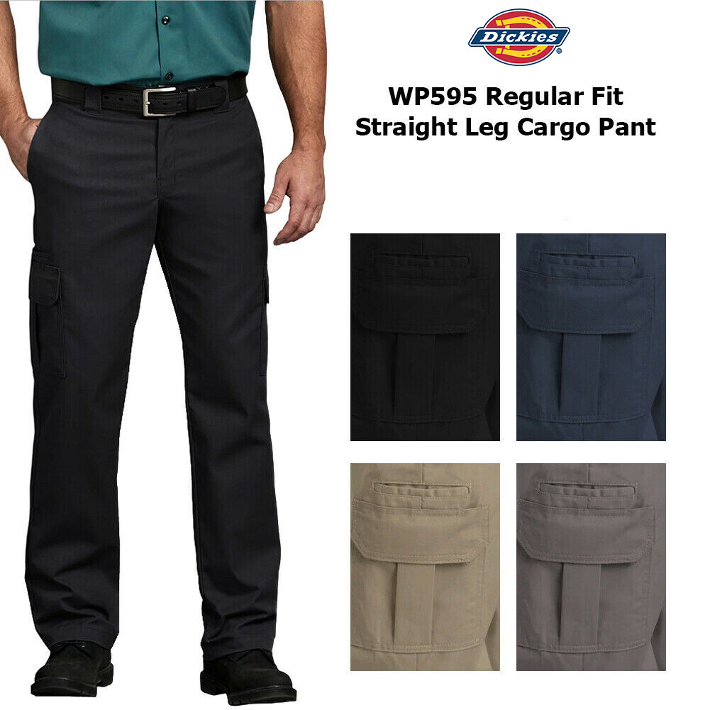 Dickies Men’s WP595 Flex Regular Fit Straight Leg Work Cargo Pants