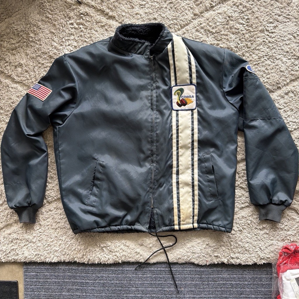 Vintage Ford Cobra racing jacket