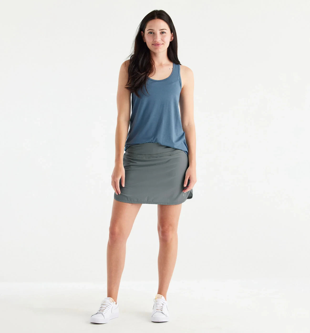 FREE FLY WOMEN’S BAMBOO LINED BREEZE SKORT SLATE BRAND NEW