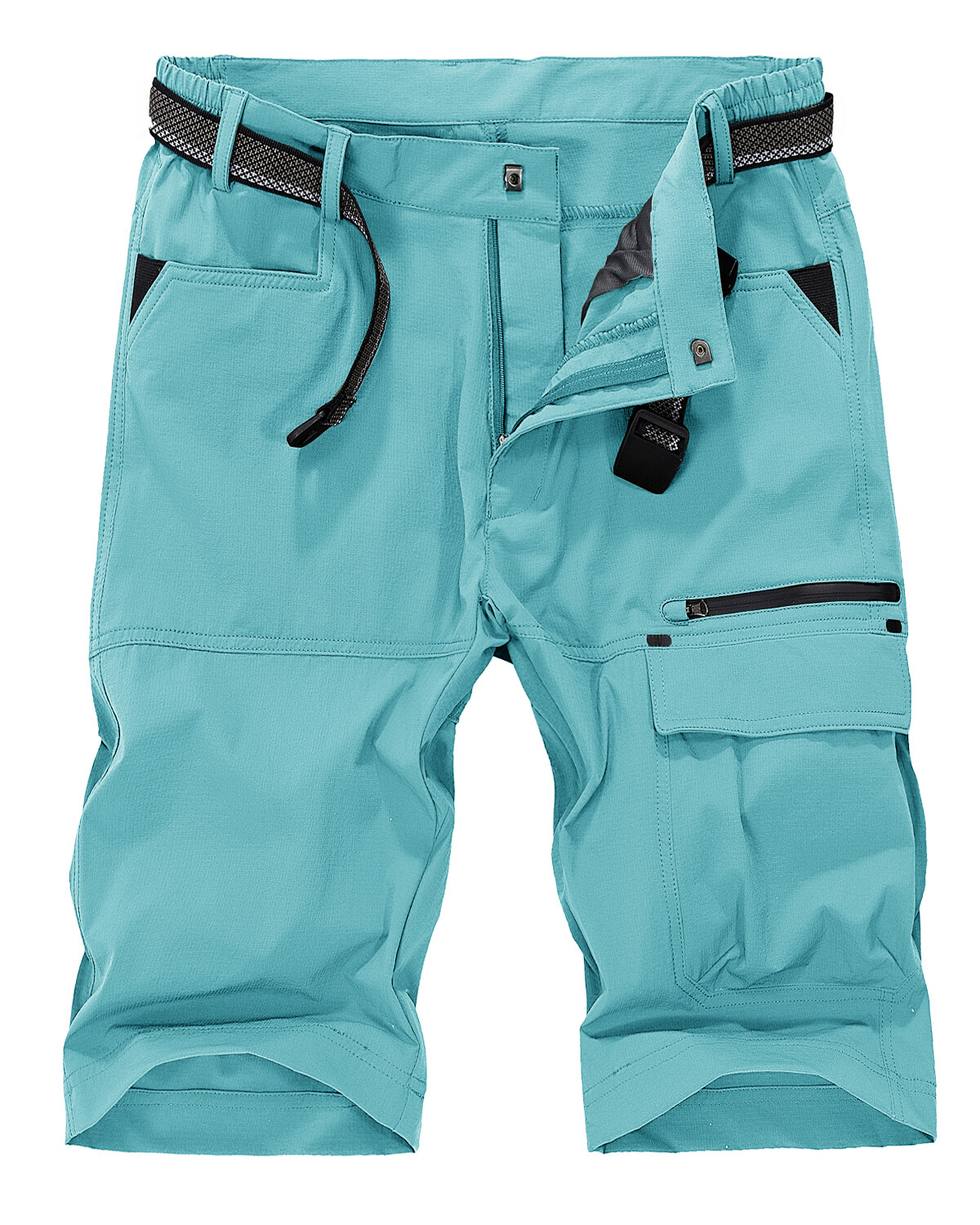 Men’s Cargo Shorts Lightweight Quick Dry Outdoor Work Active Hiking Pants Summer