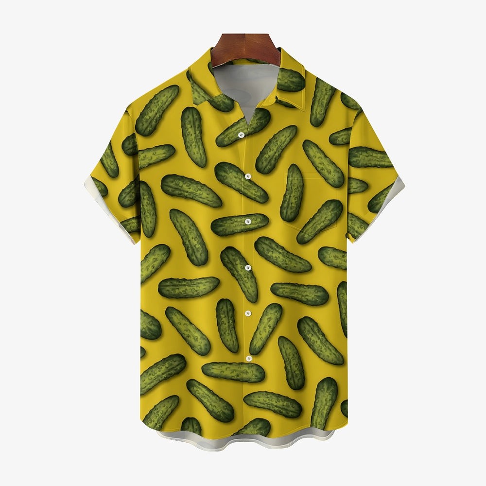 Pickles Chest Pocket Short Sleeve Shirt 2308100994