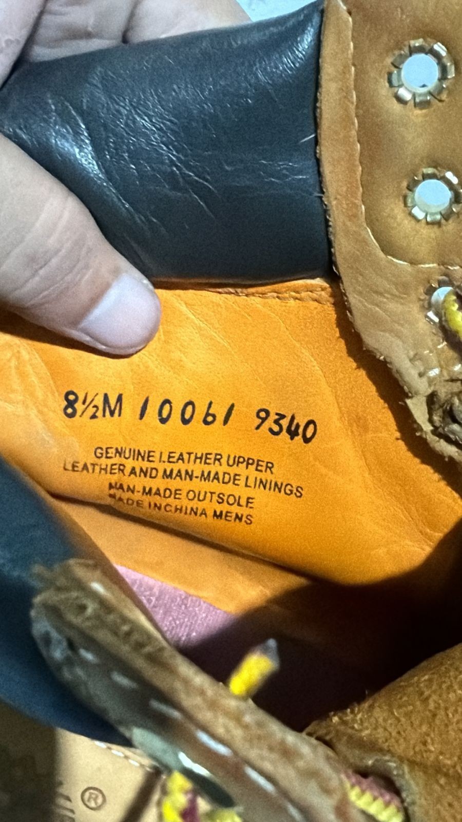 Timberland 6″ Premium Waterproof Men’s Boot – Wheat Nubuck, US 8.5