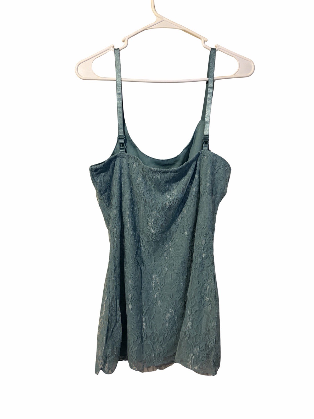 🩵 Turquoise Floral Lace Cami Top | Size M | NWT 🩵