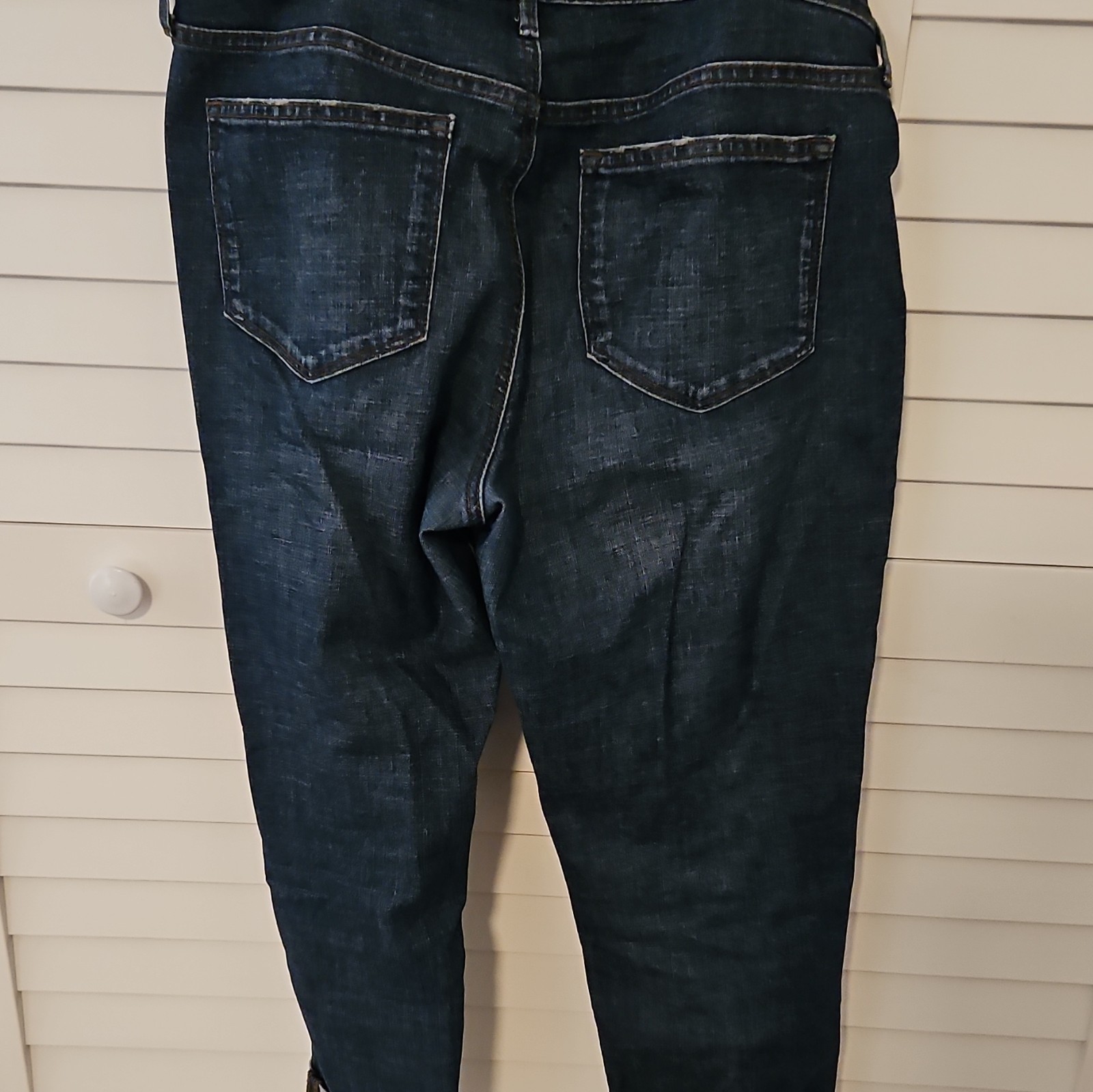 Sonoma Goods for Life Women’s Skinny Jeans 12 Dark Wash Blue Denim 5-Pocket