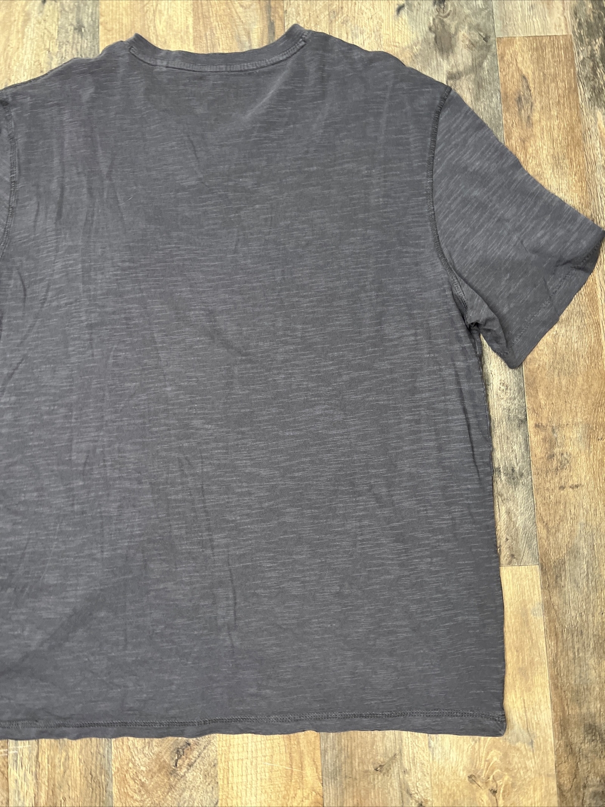Copper and oak￼ mens henley shirt Size XL Gray Preowned