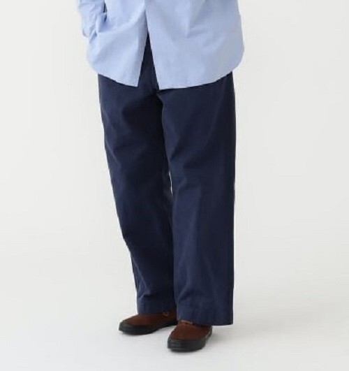 New BEAMS PLUS Mil Trousers Herringbone Navy Military Pants Limited Tokyo S-XL