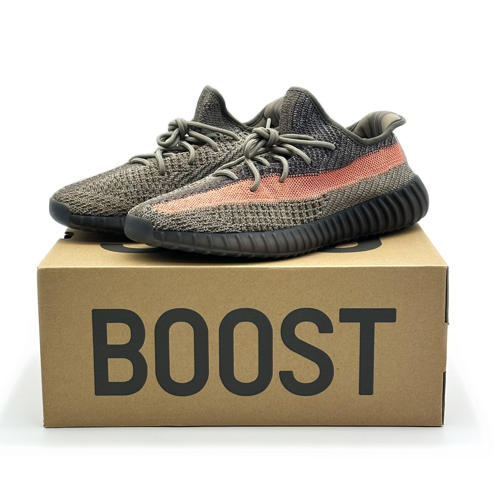 GW0089 adidas Yeezy Boost 350 V2 Ash Stone Orange Pink