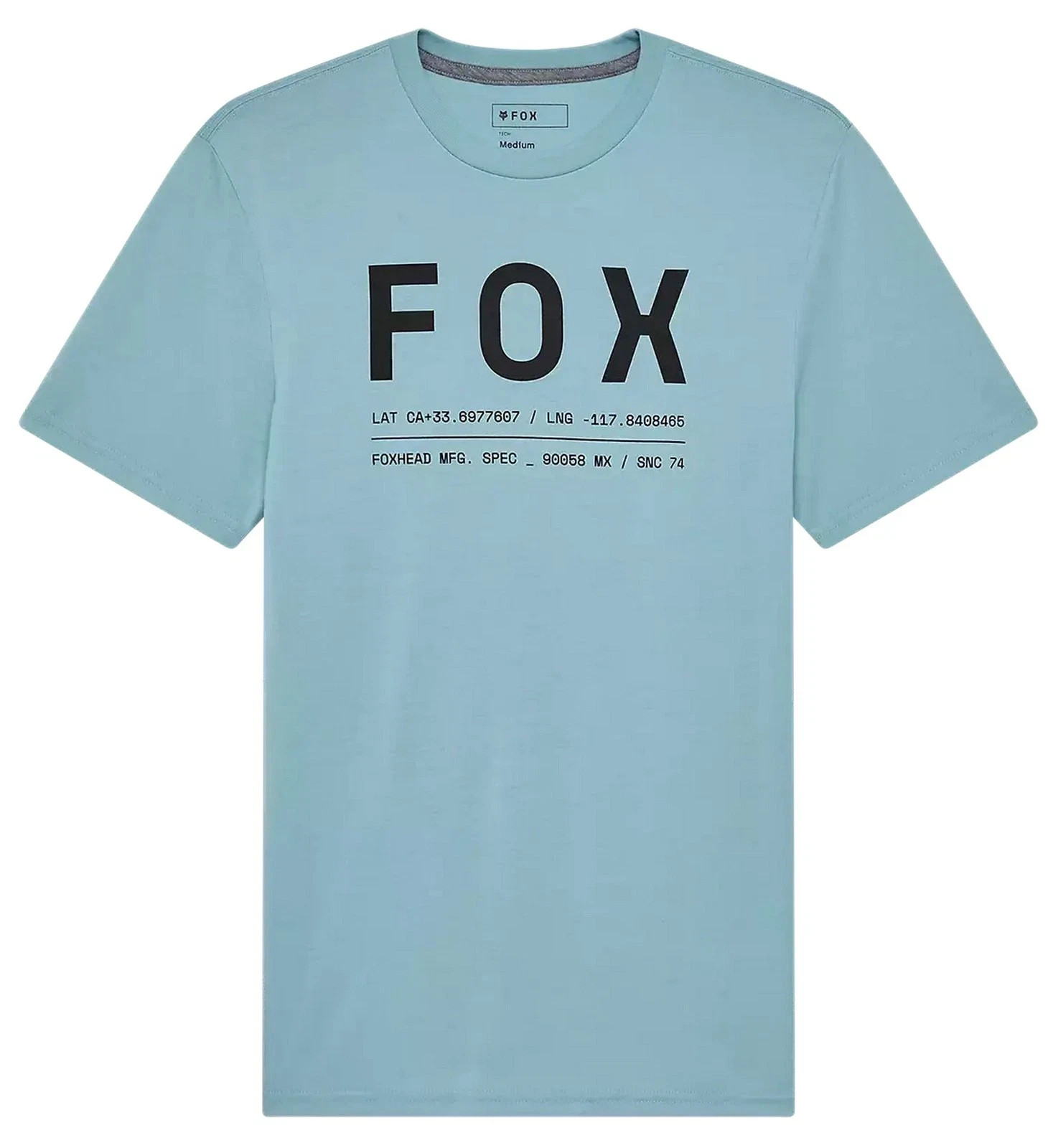 Fox Racing Non Stop Tech Tee Vintage Wash Short Sleeve MX Logo T-shirt Adult M