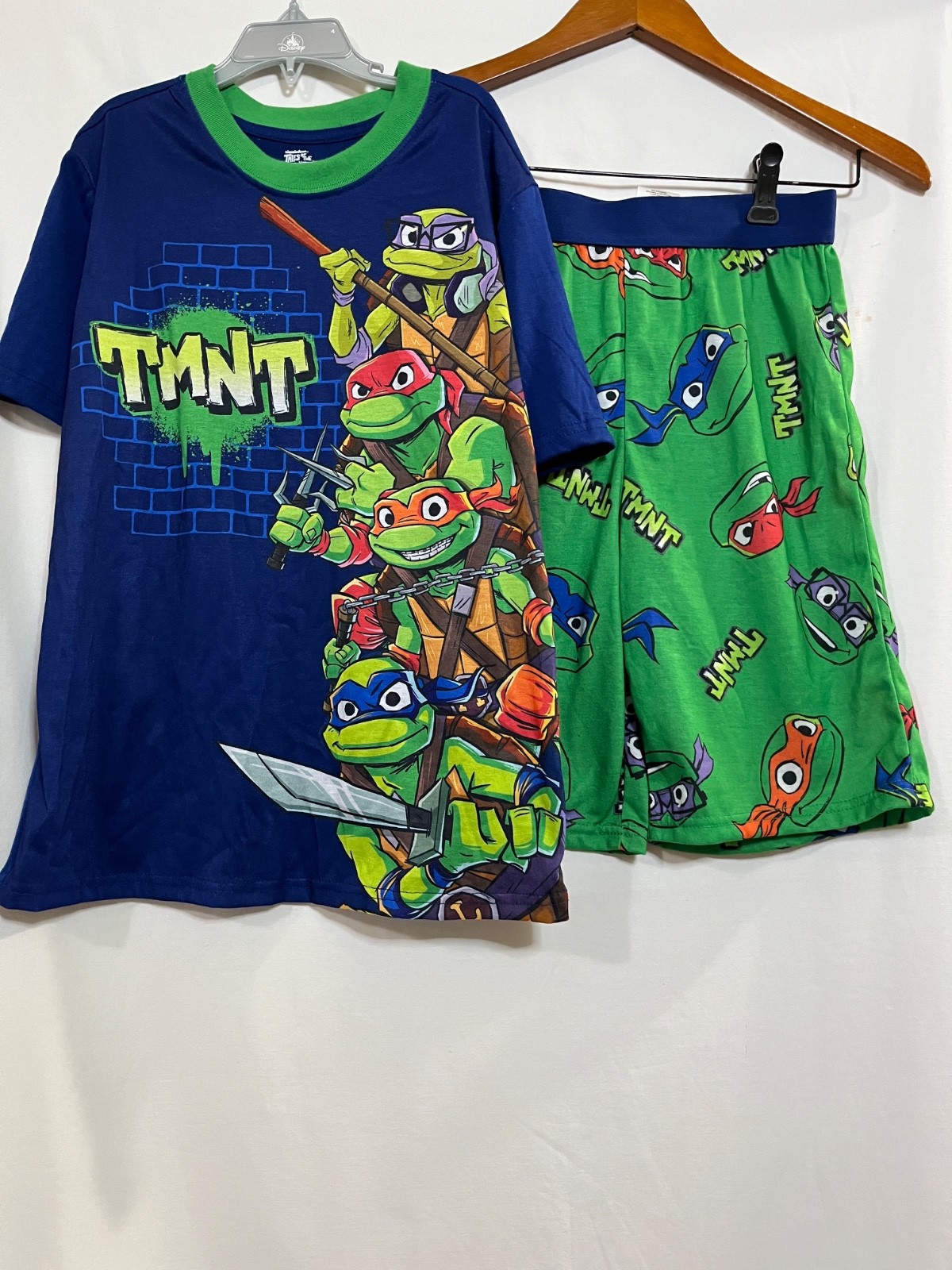 Nickelodeon Teenage Mutant Ninja Turtles Boys Shorts Pajama set 2pc U pick New