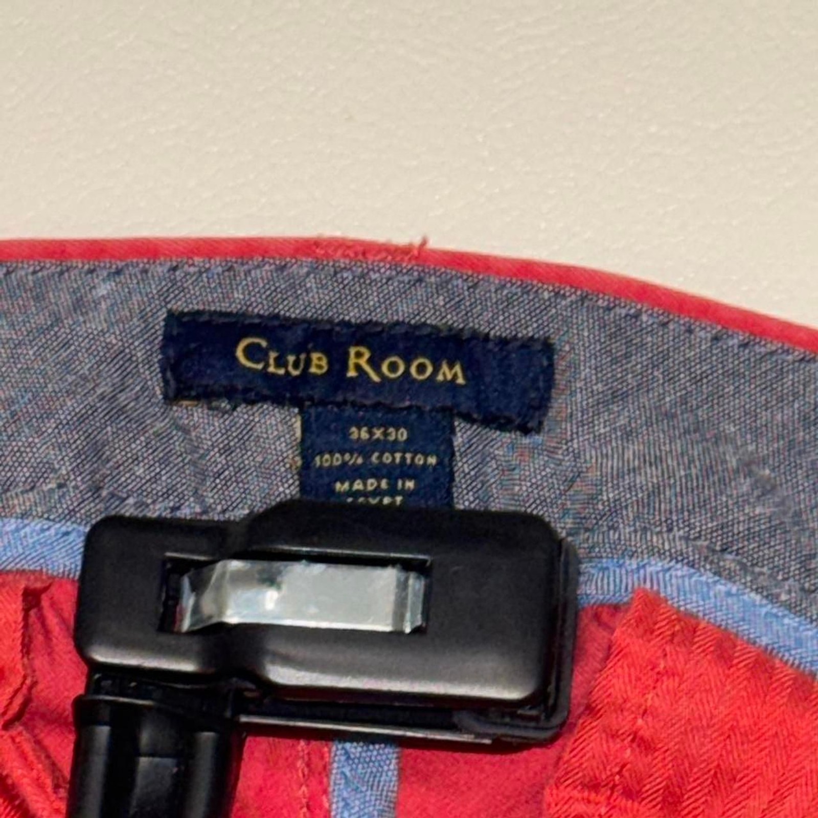Club-room Men’s Red and Orange Trousers