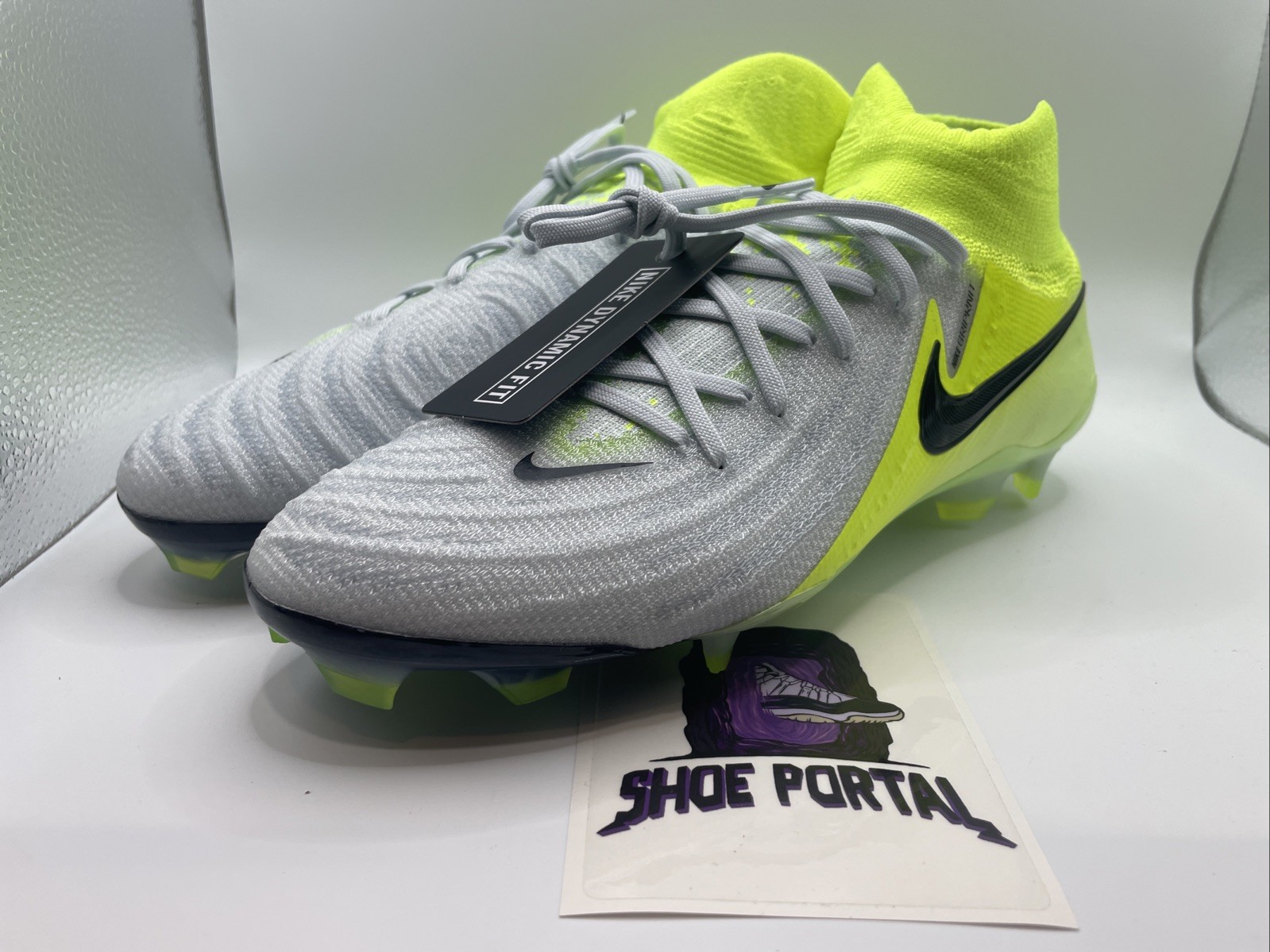 NEW Nike Phantom Luna II Elite FG, Multi Size FJ2572 003 Volt Metallic Silver