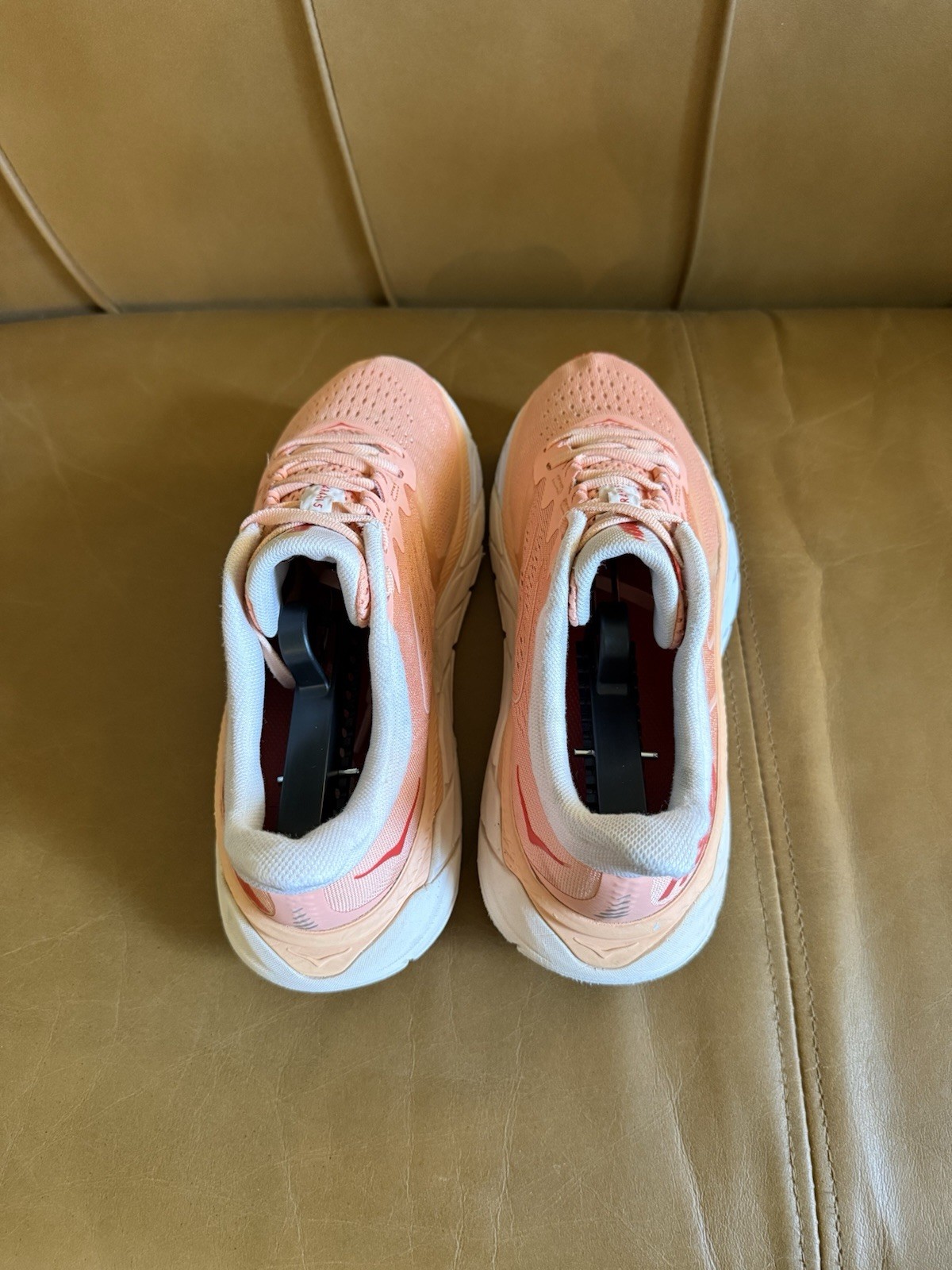 HOKA Arahi 5 Women’s Size 8.5B Pink Coral Running Shoes Sneakers 1115012 EUC