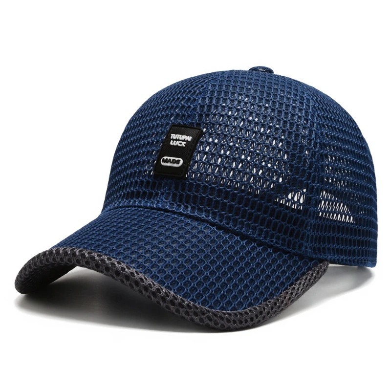 Men’s Breathable Mesh Baseball Cap Summer Outdoor Hat Trucker Cap Gym Fun Gift