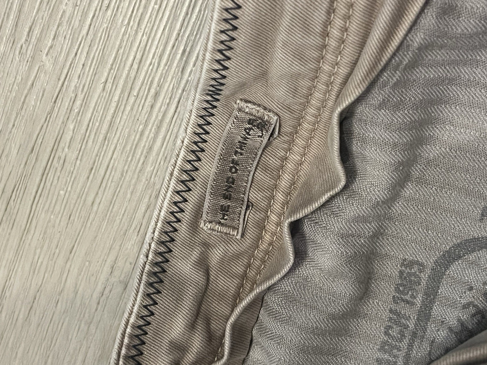 Masons Real Thing Limited Edition Pants Mens 34 Khaki Trousers Italy Luxury