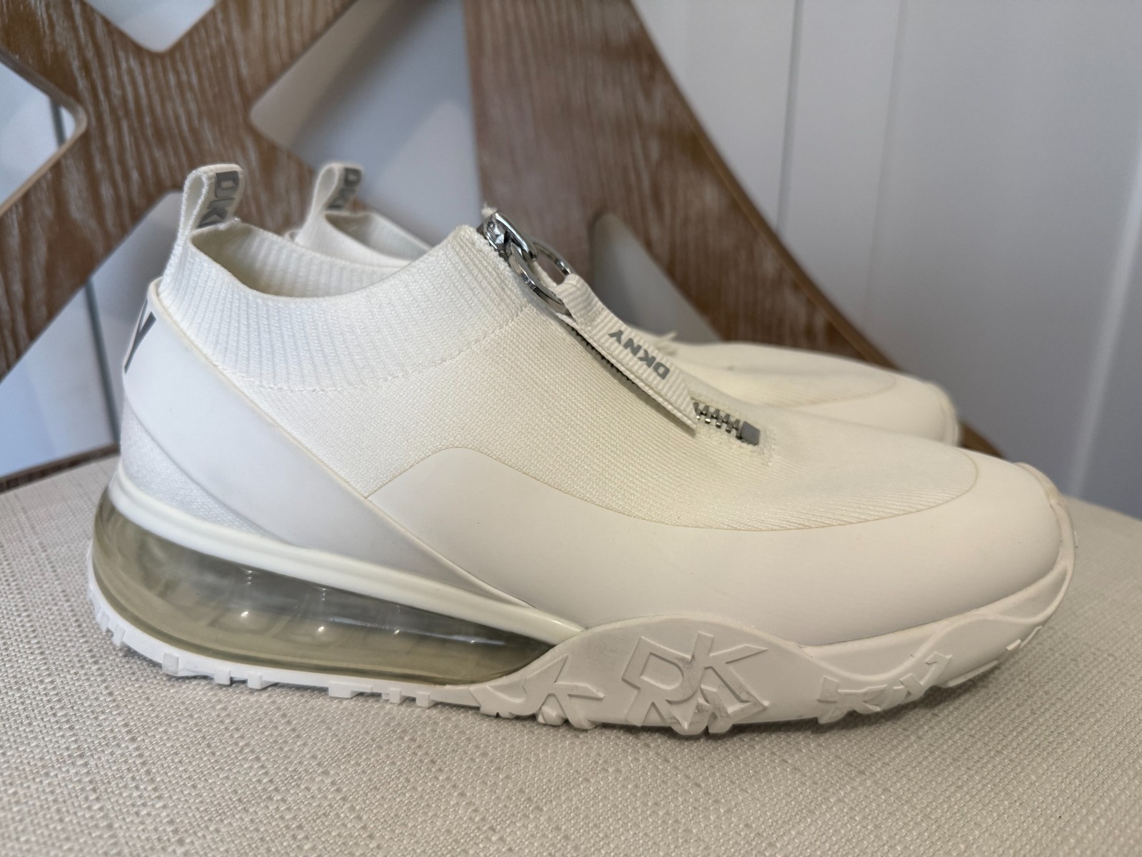 Brand New DKNY White sneakers
