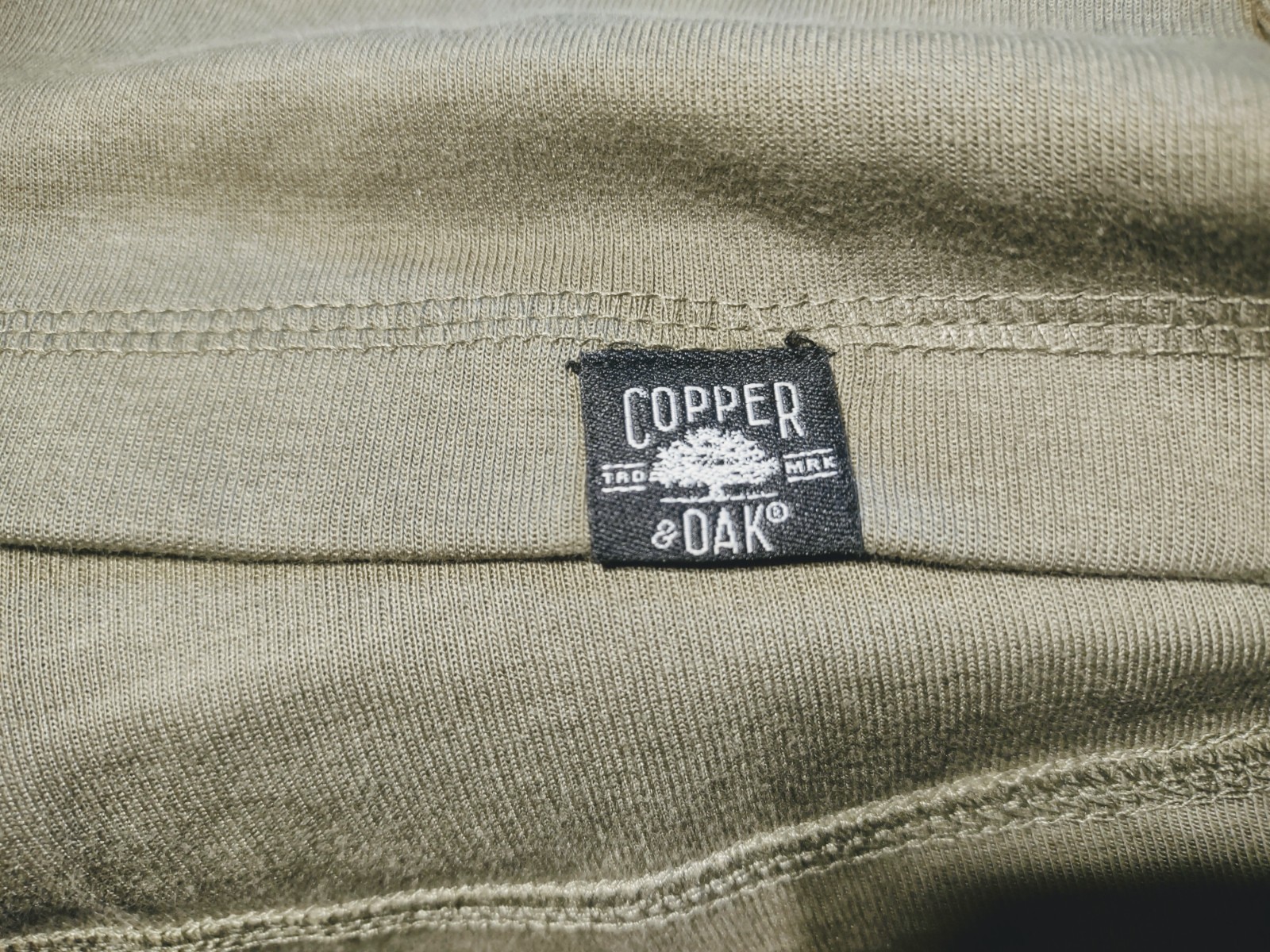 NWT – Copper & Oak Supply – Men’s LS Quarter Button Pullover – Fern Green – XL
