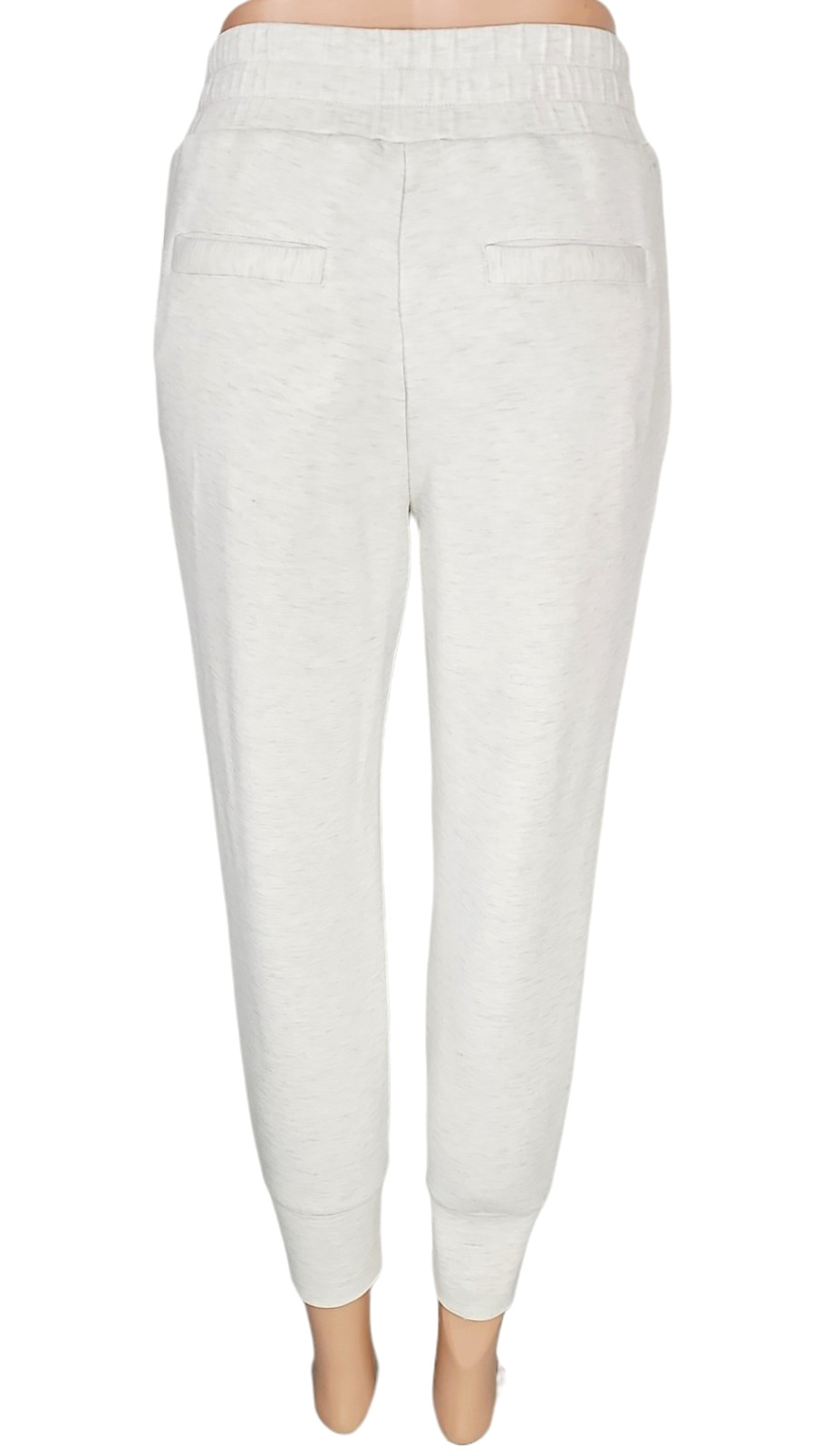 VARLEY The Slim Cuff Doublesoft Jogger Pant 27.5″ in Ivory Marl S $128