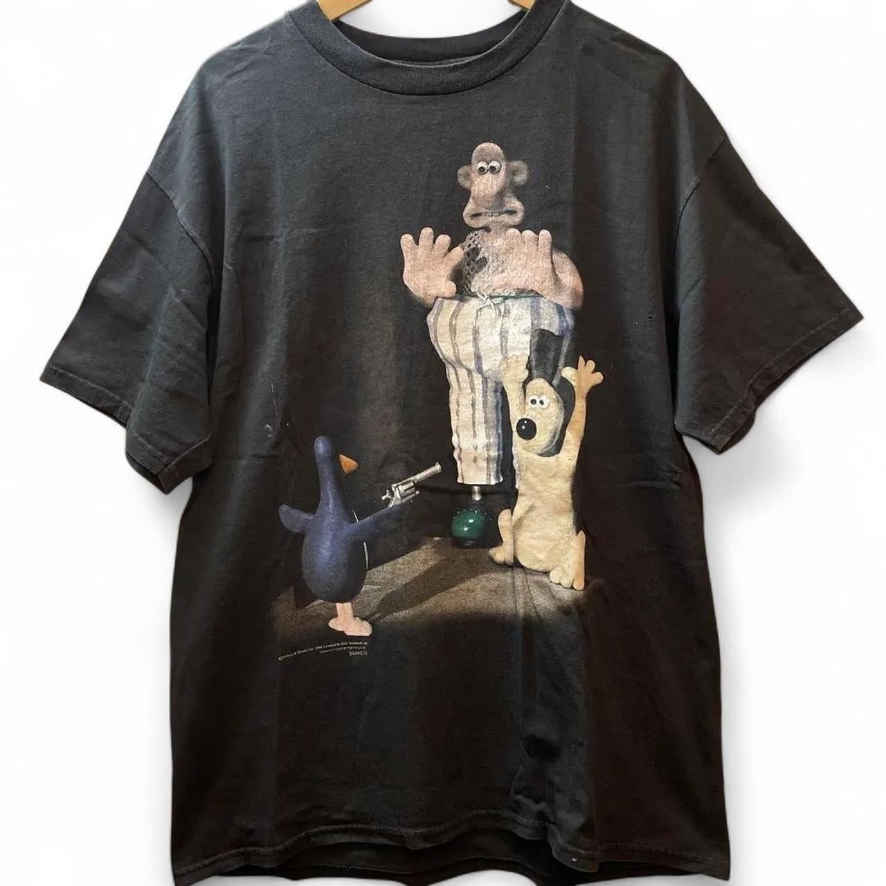 Retro 90s Wallace and Gromit Funny Movie Unisex T-Shirt S-5XL