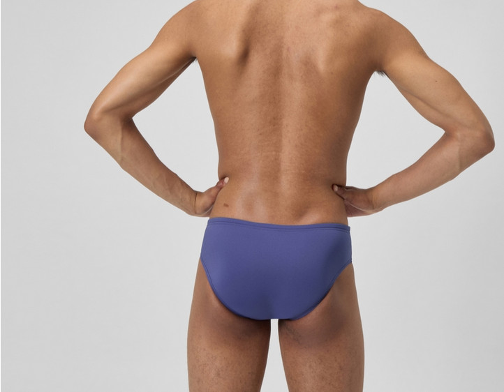Speedo Men Hepuna Blue Endurance Solid one Brief Swimwear size 34 36