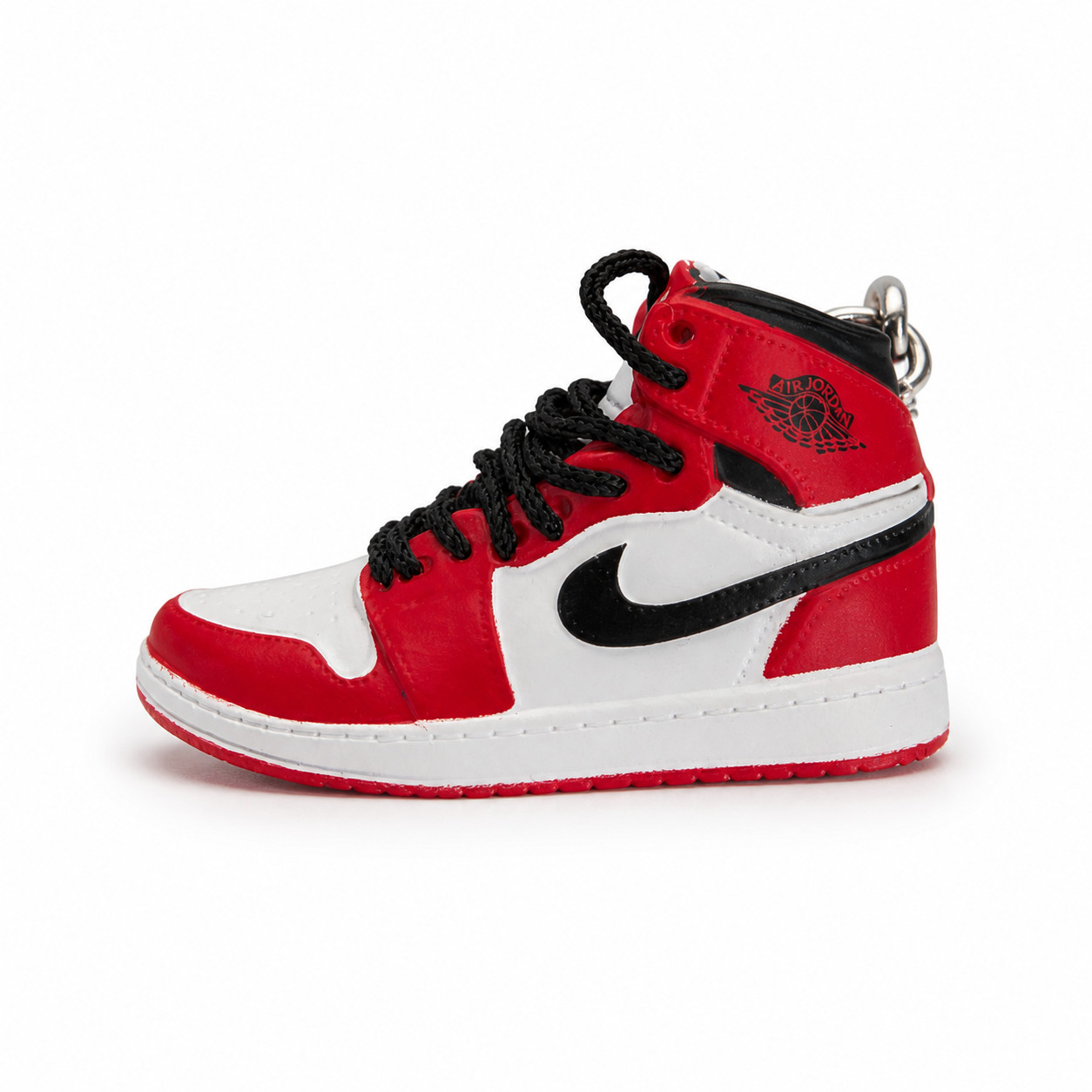 Mini Jordan shoe 3D sneaker keychain set with key ring gift for shoe lovers