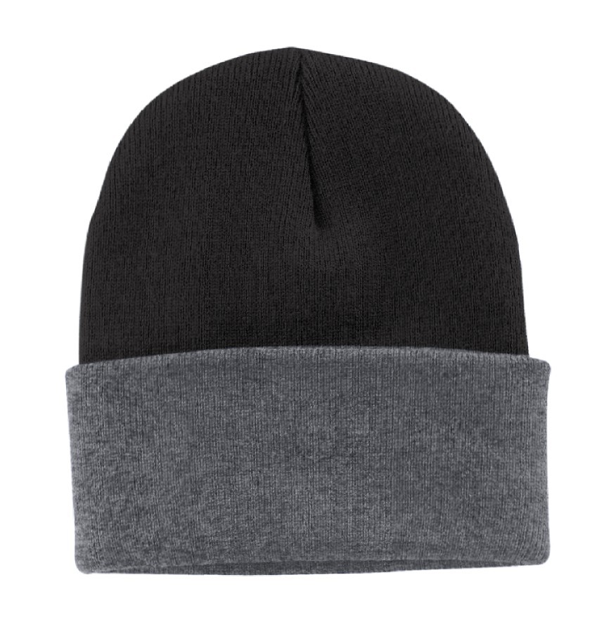 Cuffed Knit Beanie Customizable