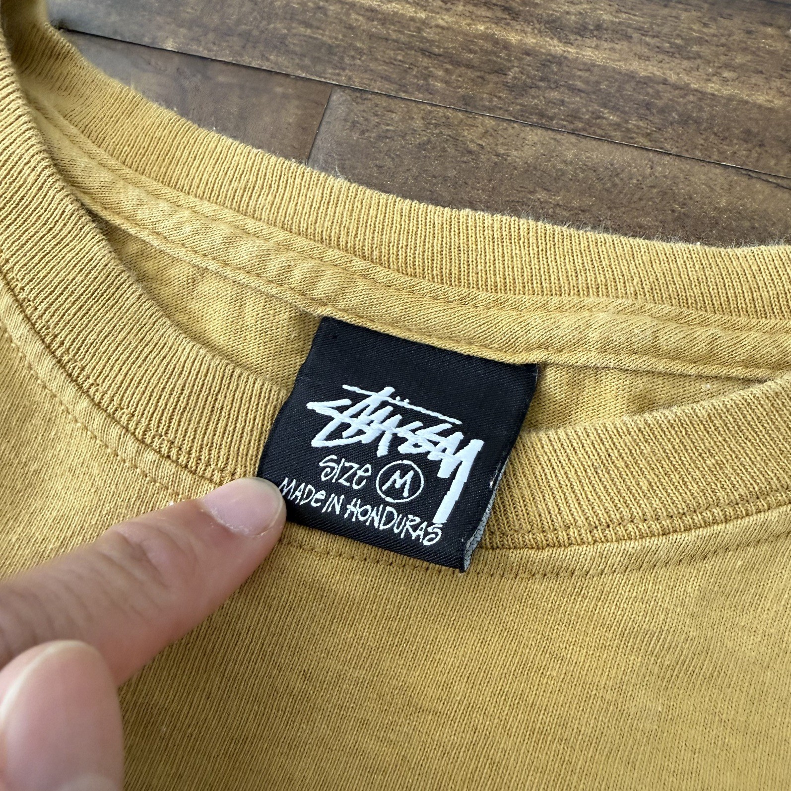 Stussy Singapore Chapter Tee (Medium) “Curry”