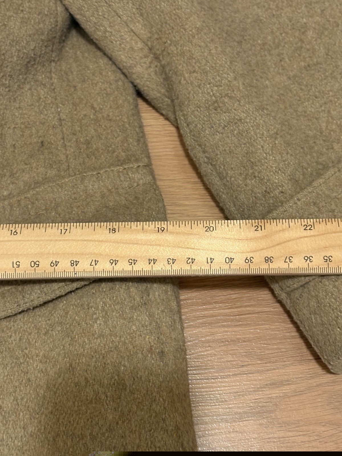 Vintage Lodenfrey Grey Wool Toggle Duffle Coat Plaid Lined West Germany Flaw