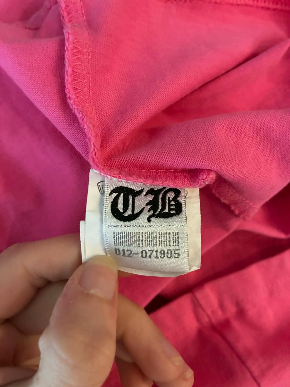 Pink Chrome Hearts x Matty Boy “Vanity Affair” T-shirt size Small