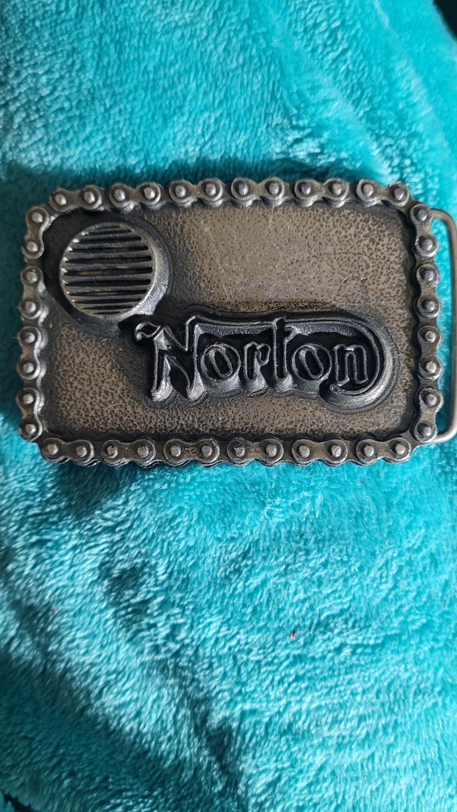 MM Limited Brass Norton Belt Buckle