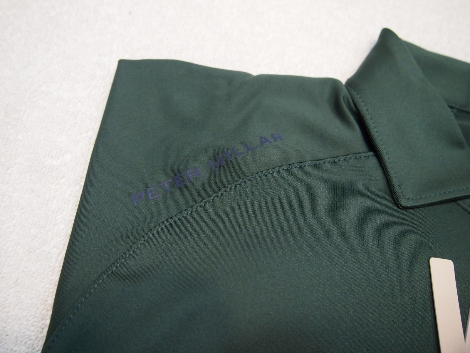 Peter Millar Performance Fabric Forge Jersey Polo Golf Shirt NWT XL $98 Balsam